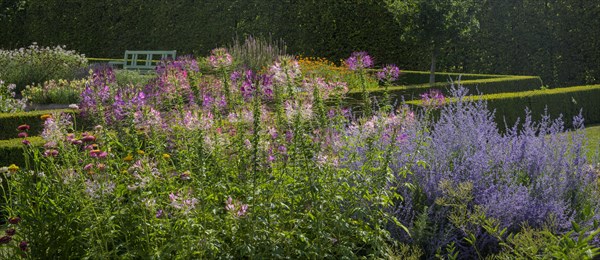 Garden of the former spa