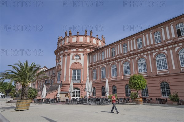 Rhine side Biebrich Palace