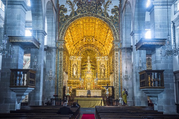 Church of St. Joseph in the historic town of Ponta Delgada