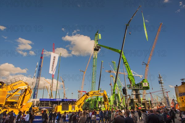 Cranes and construction machinery of all kinds and types