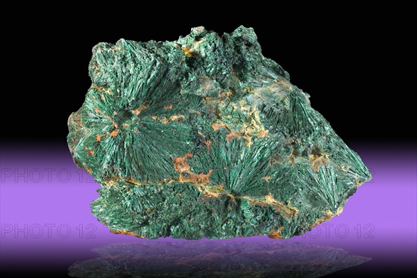 Fibrous Malachite from the Copper Queen Mine