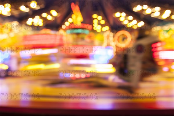 Folk festival at night