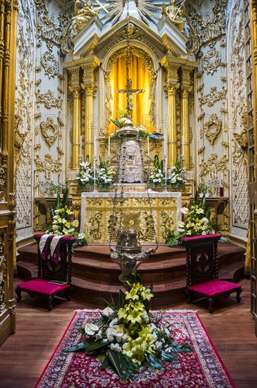 Sao Sabastiao church in the historic town of Ponta Delgada