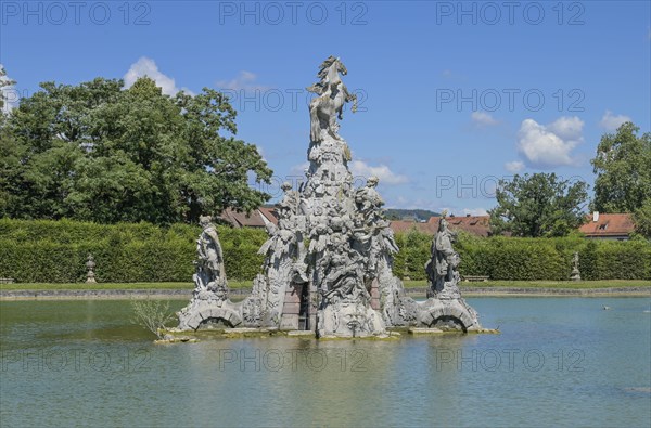 Large lake with Parnassus