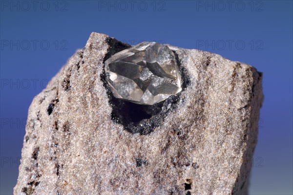 Herkimer Diamond in Matrix