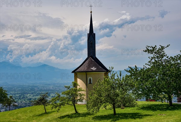 Chapel of St. Ottilie on the Boedele in Oberfallenberg near Dornbirn