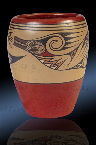 Polychrome Jar with Avanu Design