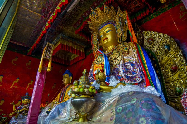 Buddha statue in the Ramoche temple