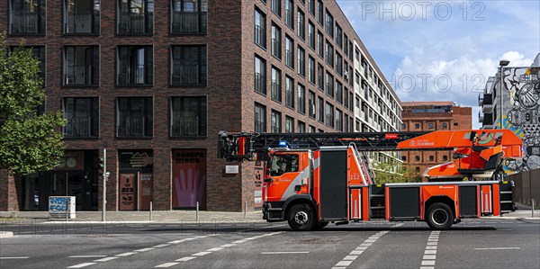 Emergency vehicle of the Berlin Fire Brigade