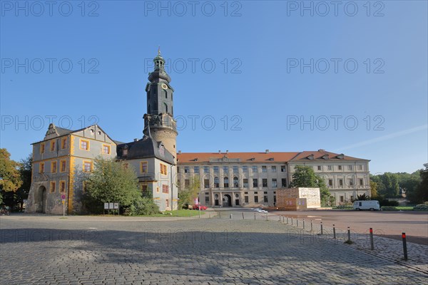 Baroque City Palace with Palace Tower and Bastille