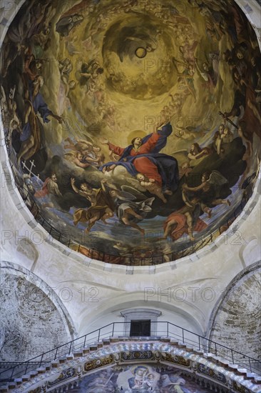 Interior of the dome