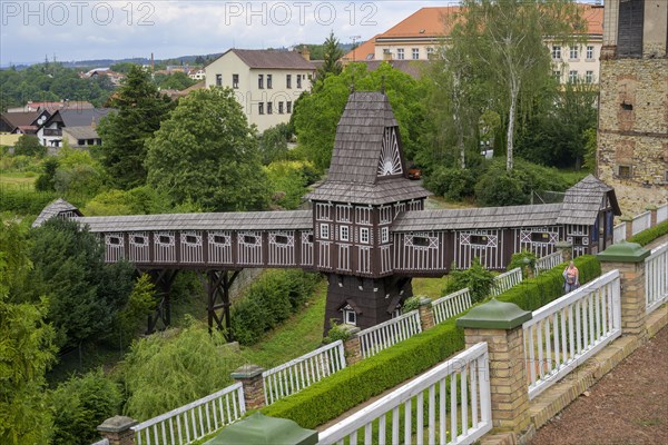 Wooden bridge