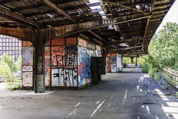 Abandoned S-Bahn station Siemensstadt