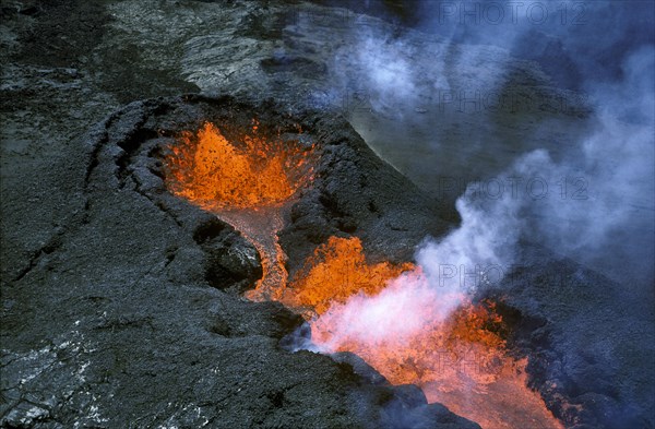 Spewing Lava