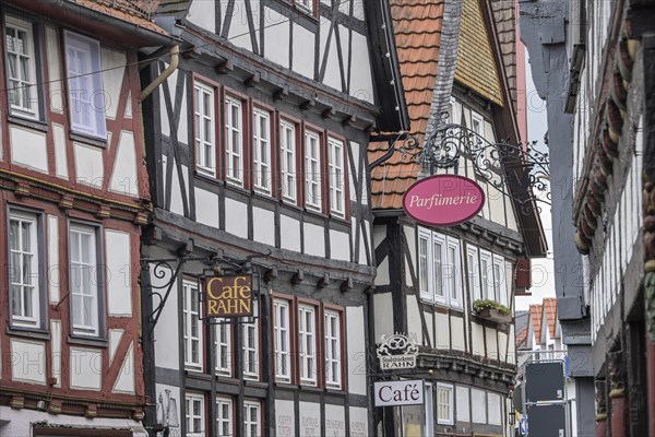 Half-timbered houses