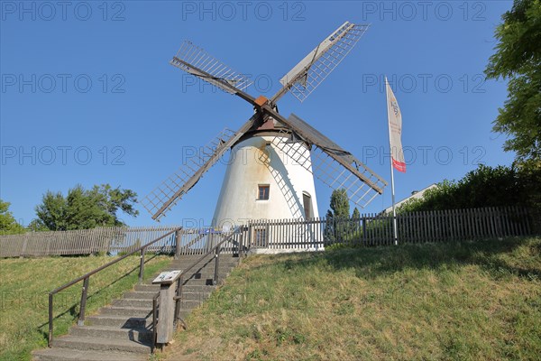 Windmill built approx. 1860 in Podersdorf