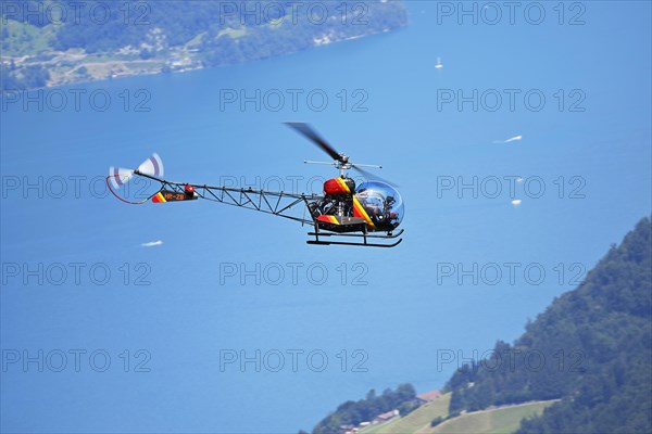 Vintage helicopter Bell-47