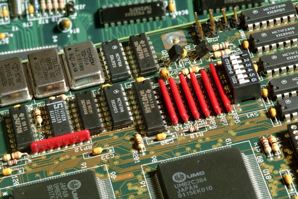 Circuit Board Close-Up