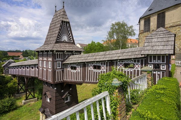 Wooden bridge