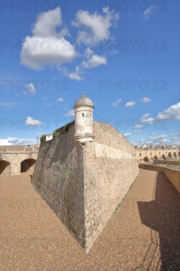 Historical city fortification Baluarte de San Vicente