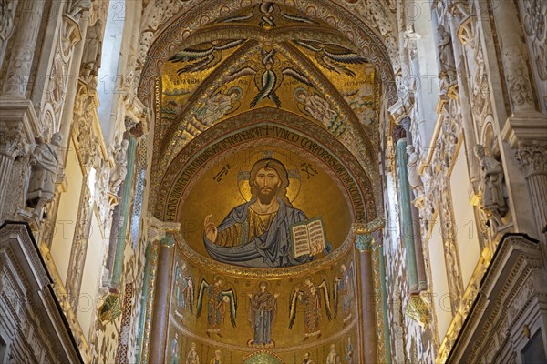 Pantocratore in the Cathedral of Cefalu