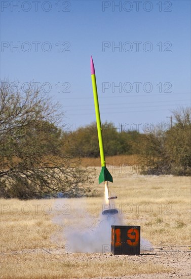 Model Rocket Launch