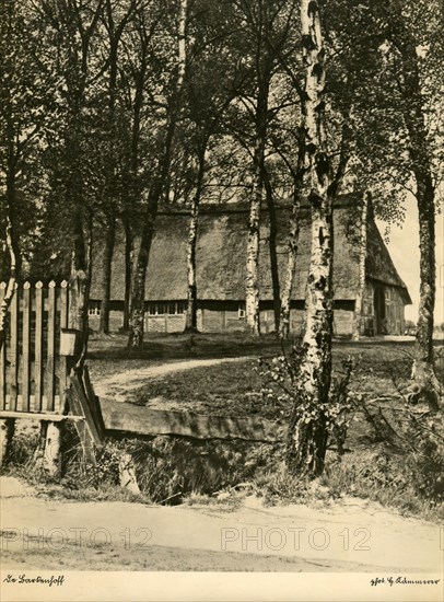 Old Lower Saxon farmhouse