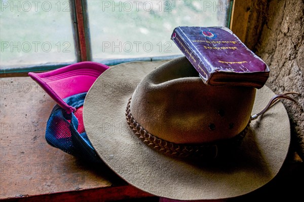 Holy book in a monastery