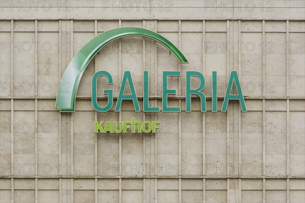 Facade with logo Galeria Kaufhof
