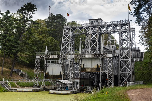 Strepy-Bracquegnies Unesco world heritage site Boat Lifts on the Canal du Centre