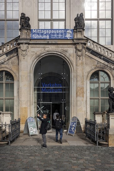 Dresden Transport Museum in the Johaneum