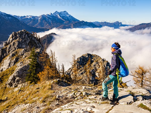 Mountaineer on the Grosser Schoberstein