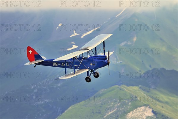 Vintage aircraft De Havilland Gipsy Moth