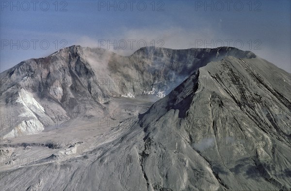 Mt. St. Helen's Smoking Caldera 1980