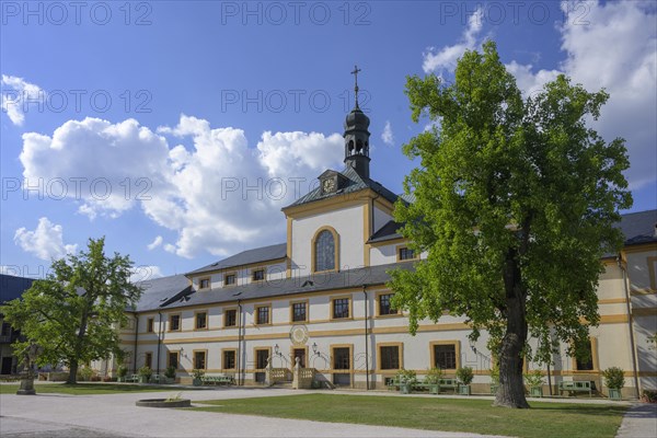 Hospital building of the former spa