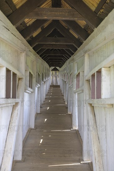 Wooden bridge