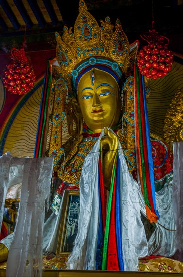 Buddhist statue in a temple