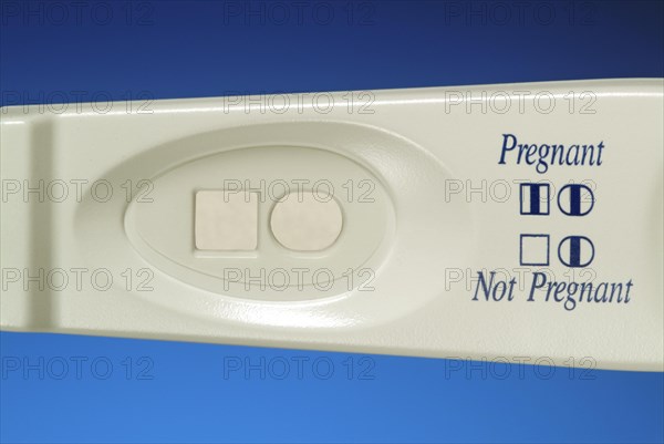 Home Pregnancy Test Showing a Negative Reaction