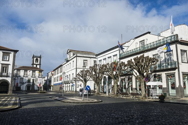 The historic town of Ponta Delgada