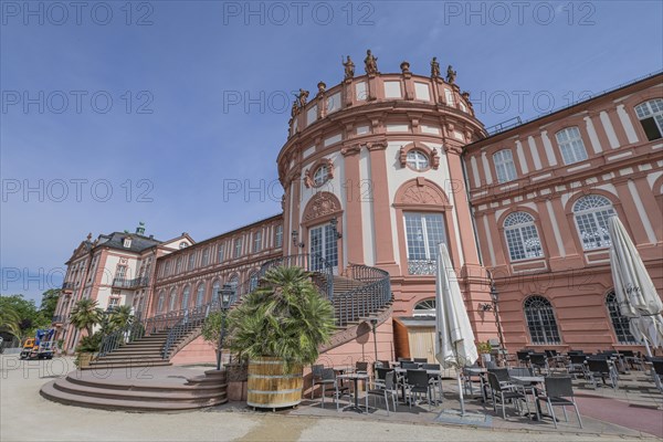 Rhine side Biebrich Palace