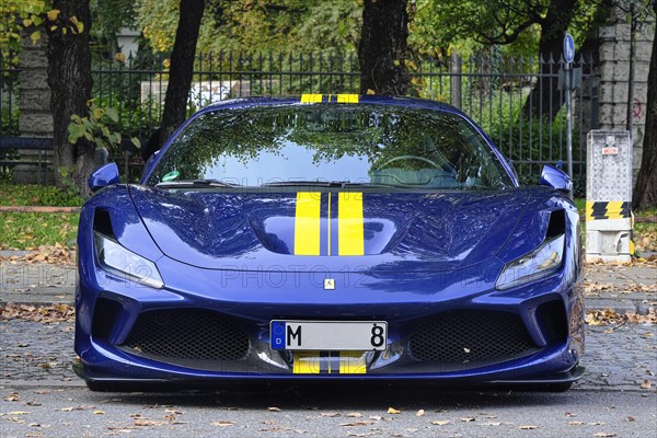 Ferrari 488 Pista from the front