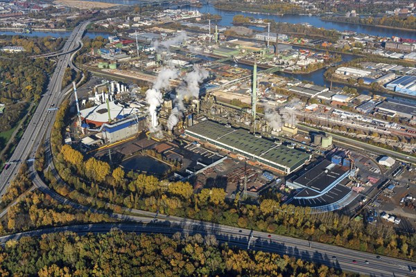 Aerial view of Aurubis AG