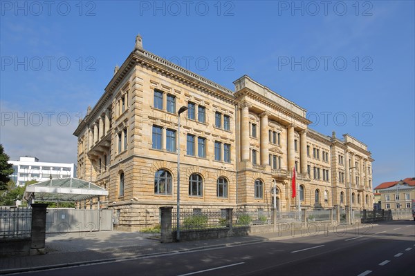 Classicist building of the savings bank