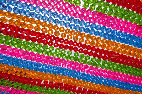 Colorful lanterns at Jogyesa Buddhist temple