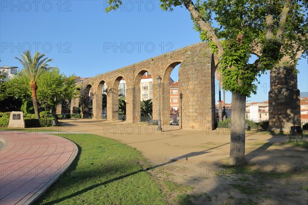Acueducto built 16th century in Plasencia