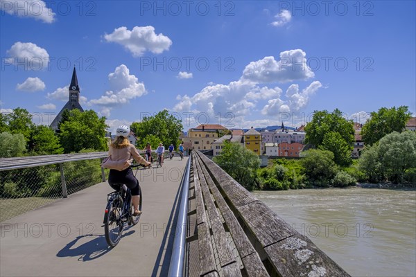 Europasteg over Salzach