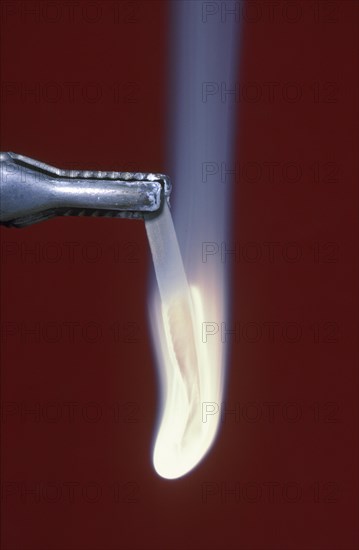 Burning Magnesium Ribbon