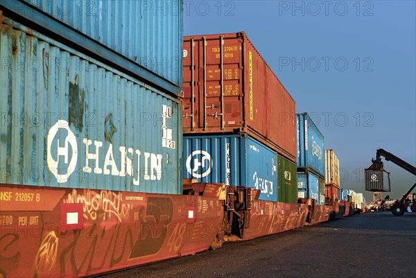 Container Train Transport