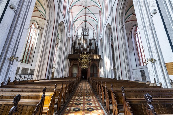 Interior of the Schwerin cathedral