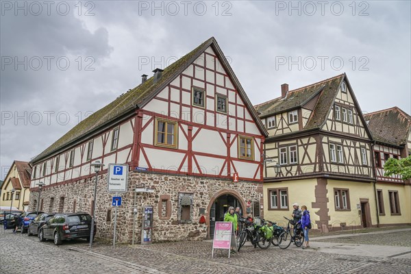 Half-timbered houses